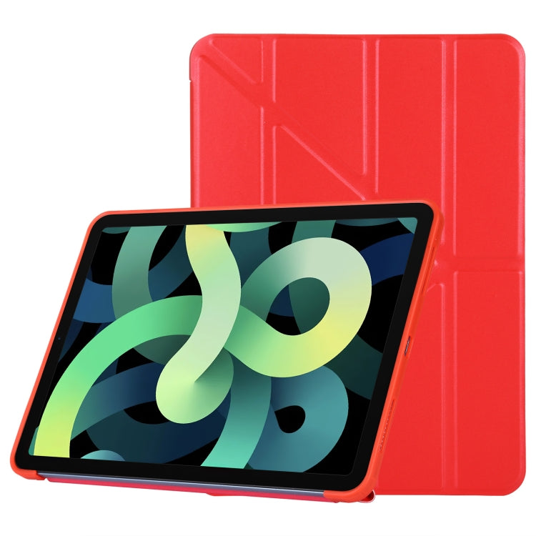 TPU Horizontal Deformation Flip Leather Case with Holder For iPad Air 2022 / 2020 10.9