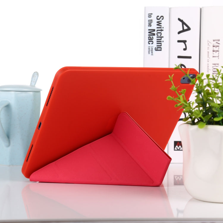 TPU Horizontal Deformation Flip Leather Case with Holder For iPad Air 2022 / 2020 10.9