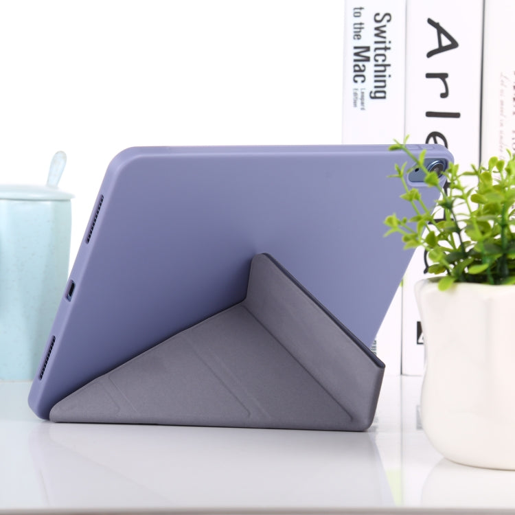 TPU Horizontal Deformation Flip Leather Case with Holder For iPad Air 2022 / 2020 10.9