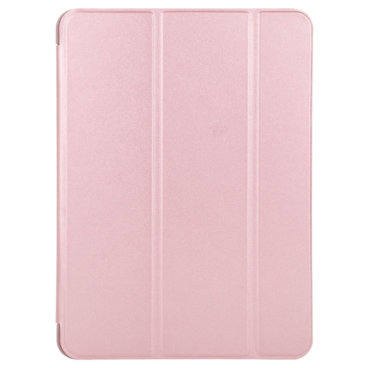 TPU Three-fold Horizontal Flip Smart Leather Case with Sleep / Wake-up Function & Holder For iPad Air 2022 / 2020 10.9