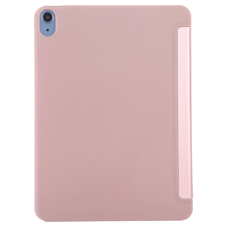 TPU Three-fold Horizontal Flip Smart Leather Case with Sleep / Wake-up Function & Holder For iPad Air 2022 / 2020 10.9