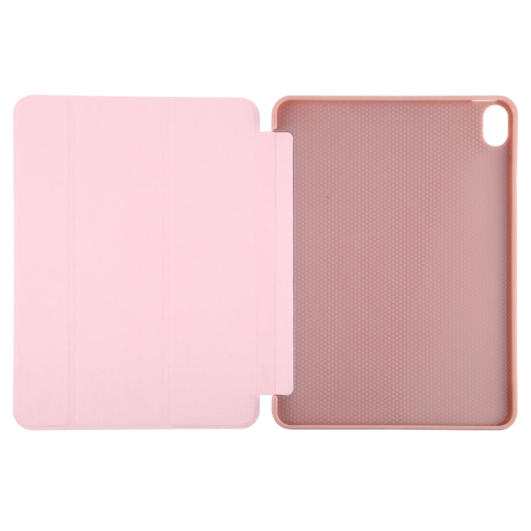 TPU Three-fold Horizontal Flip Smart Leather Case with Sleep / Wake-up Function & Holder For iPad Air 2022 / 2020 10.9
