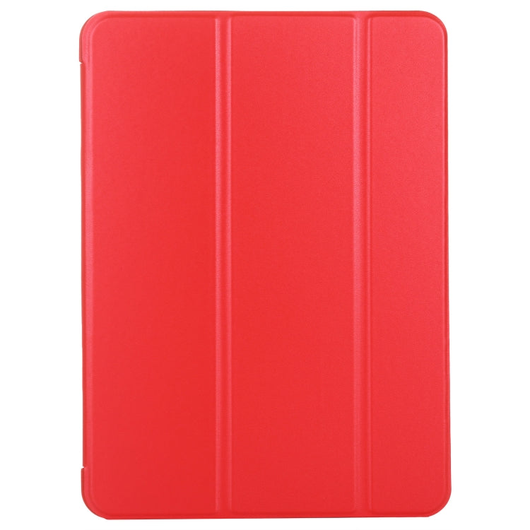 TPU Three-fold Horizontal Flip Smart Leather Case with Sleep / Wake-up Function & Holder For iPad Air 2022 / 2020 10.9
