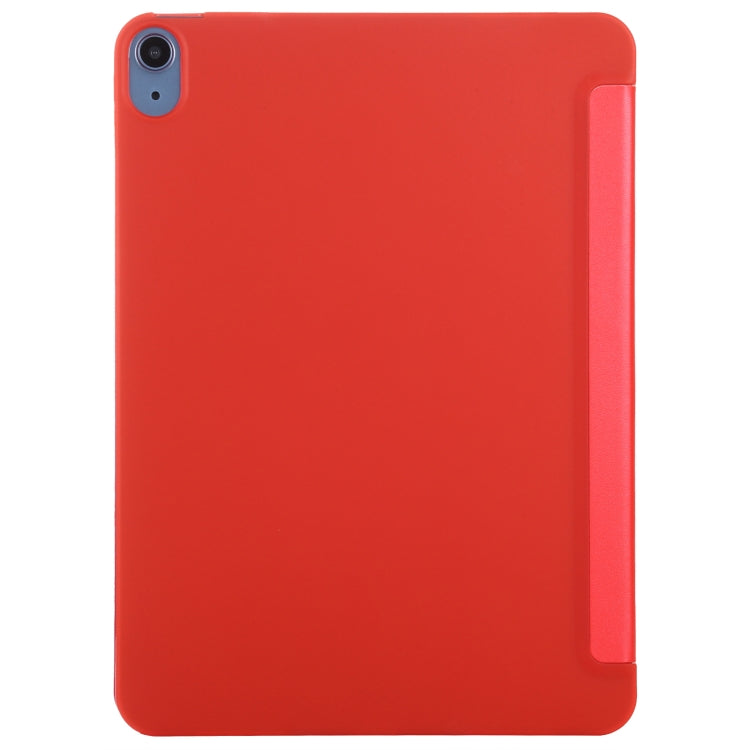 TPU Three-fold Horizontal Flip Smart Leather Case with Sleep / Wake-up Function & Holder For iPad Air 2022 / 2020 10.9