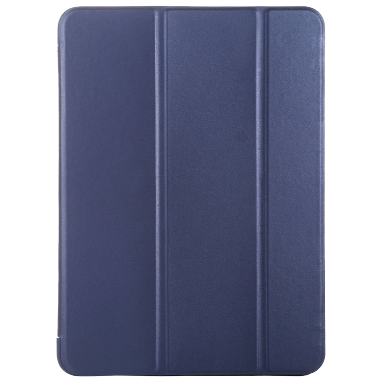 TPU Three-fold Horizontal Flip Smart Leather Case with Sleep / Wake-up Function & Holder For iPad Air 2022 / 2020 10.9