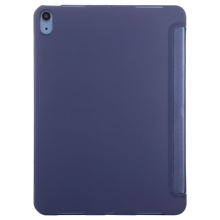 TPU Three-fold Horizontal Flip Smart Leather Case with Sleep / Wake-up Function & Holder For iPad Air 2022 / 2020 10.9