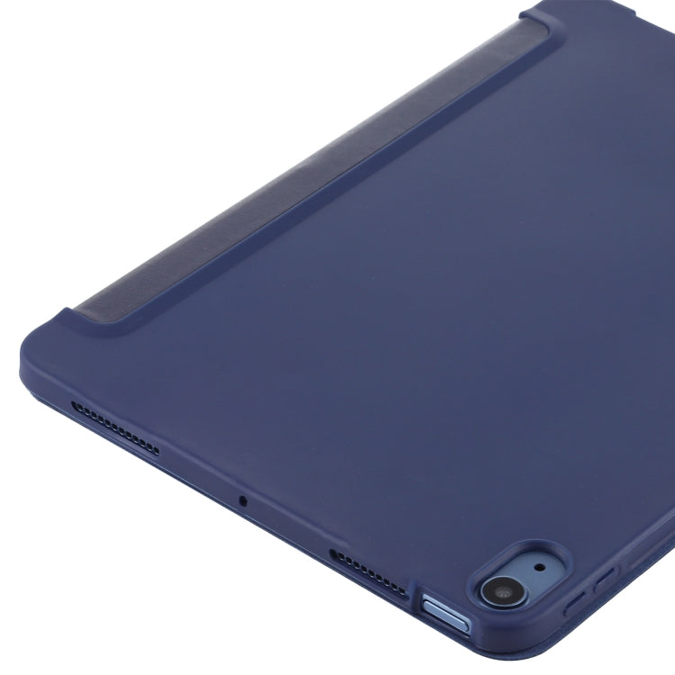 TPU Three-fold Horizontal Flip Smart Leather Case with Sleep / Wake-up Function & Holder For iPad Air 2022 / 2020 10.9