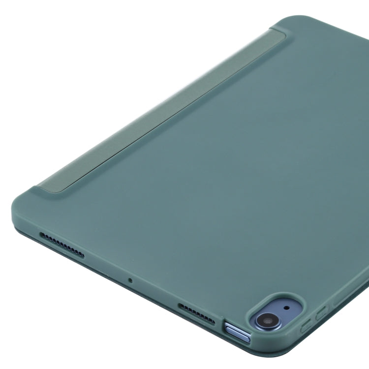 TPU Three-fold Horizontal Flip Smart Leather Case with Sleep / Wake-up Function & Holder For iPad Air 2022 / 2020 10.9