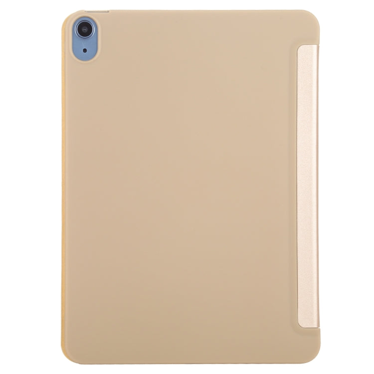 TPU Three-fold Horizontal Flip Smart Leather Case with Sleep / Wake-up Function & Holder For iPad Air 2022 / 2020 10.9