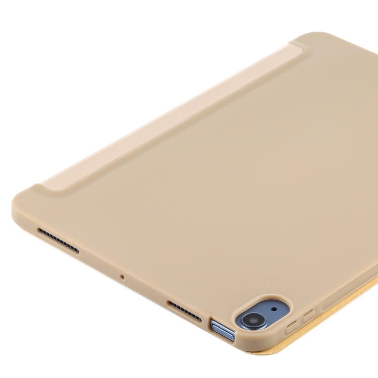 TPU Three-fold Horizontal Flip Smart Leather Case with Sleep / Wake-up Function & Holder For iPad Air 2022 / 2020 10.9