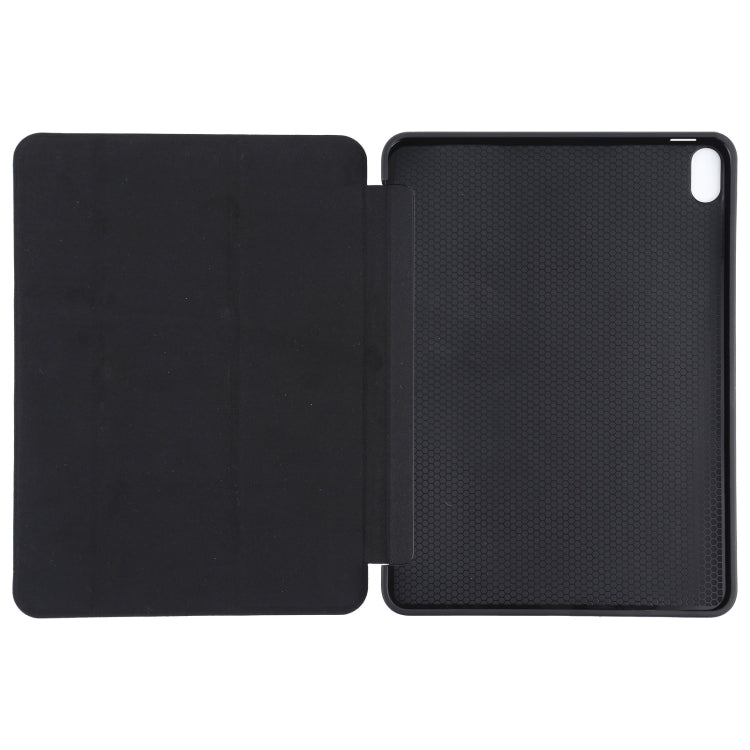 TPU Three-fold Horizontal Flip Smart Leather Case with Sleep / Wake-up Function & Holder For iPad Air 2022 / 2020 10.9