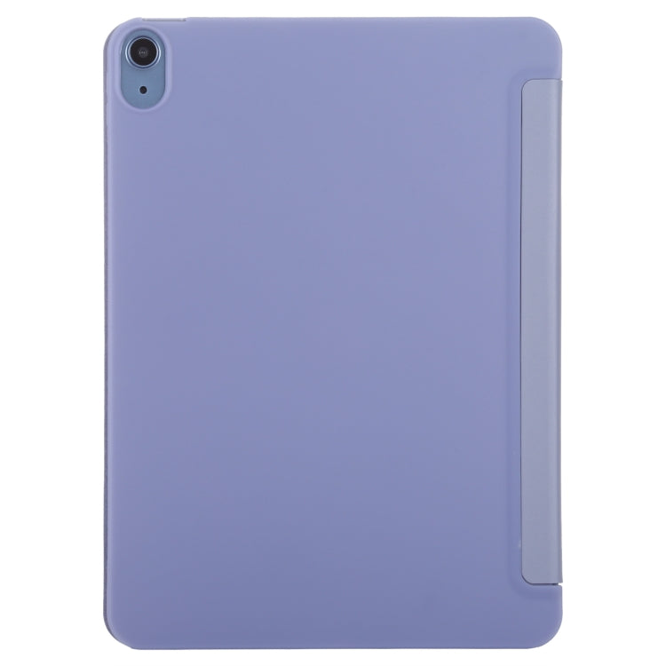 TPU Three-fold Horizontal Flip Smart Leather Case with Sleep / Wake-up Function & Holder For iPad Air 2022 / 2020 10.9