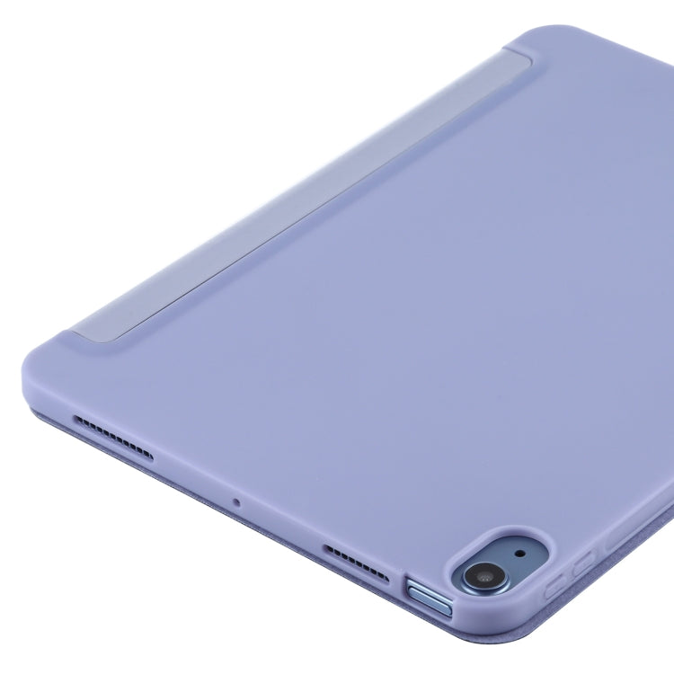 TPU Three-fold Horizontal Flip Smart Leather Case with Sleep / Wake-up Function & Holder For iPad Air 2022 / 2020 10.9