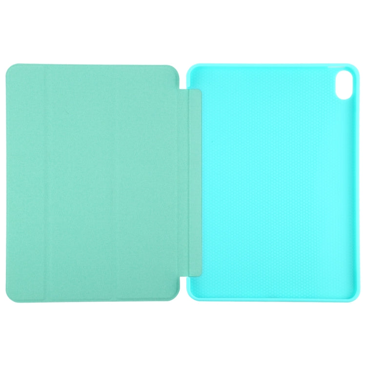 TPU Three-fold Horizontal Flip Smart Leather Case with Sleep / Wake-up Function & Holder For iPad Air 2022 / 2020 10.9