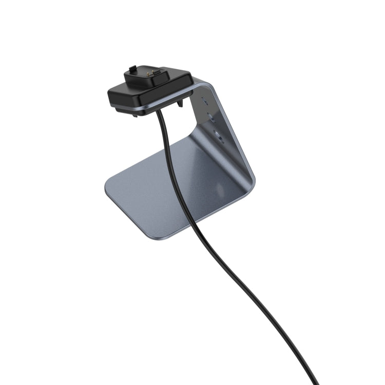 For Fitbit Inspire 2 Aluminum Alloy Charger Holder with Chip Protection, Support Fast Charging