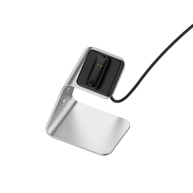 For Fitbit Inspire 2 Aluminum Alloy Charger Holder with Chip Protection, Support Fast Charging