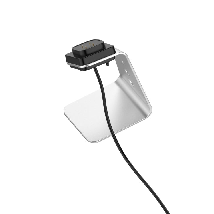For Fitbit Versa 3 / Fitbit Sence Aluminum Alloy Charger Holder with Chip Protection, Support Fast Charging