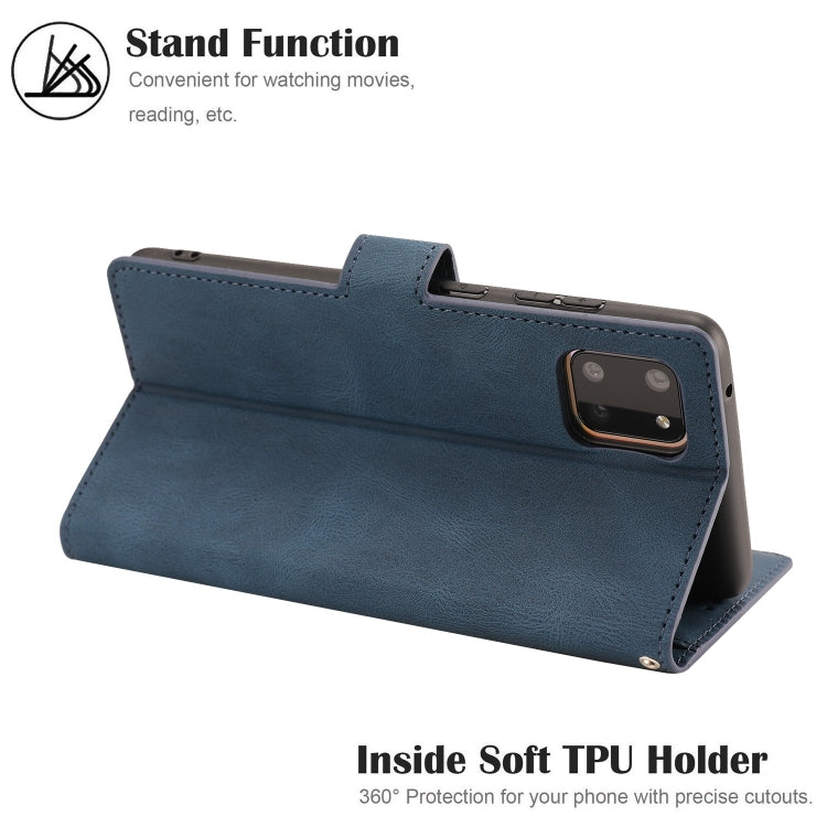 For Samsung Galaxy Note 10 Lite Fantasy Classic Skin-feel Calfskin Texture Magnetic Buckle Horizontal Flip PU Leather Case with Holder & Card Slot & Wallet