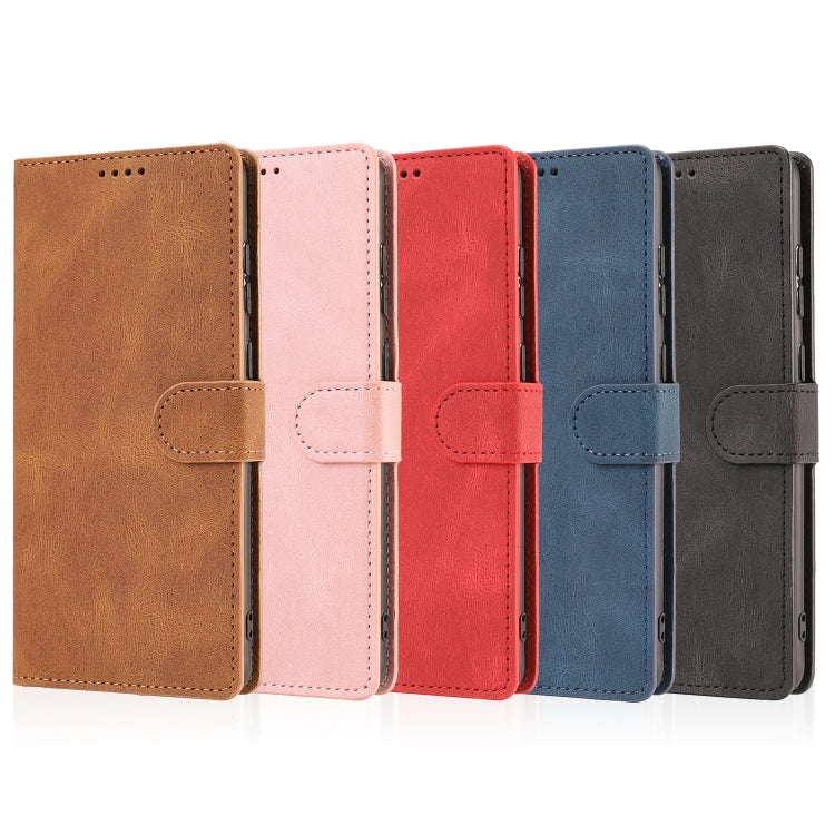 For Samsung Galaxy Note 10 Lite Fantasy Classic Skin-feel Calfskin Texture Magnetic Buckle Horizontal Flip PU Leather Case with Holder & Card Slot & Wallet