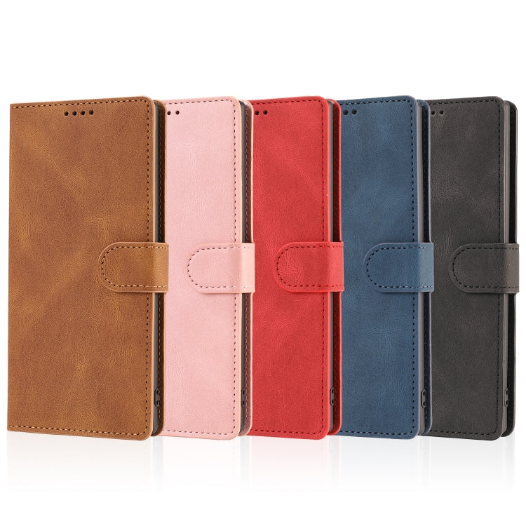 For Samsung Galaxy Note10+ Fantasy Classic Skin-feel Calfskin Texture Magnetic Buckle Horizontal Flip PU Leather Case with Holder & Card Slot & Wallet