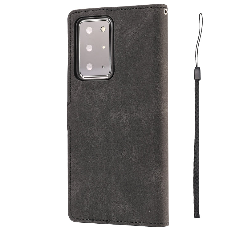 For Samsung Galaxy Note20 Ultra Fantasy Classic Skin-feel Calfskin Texture Magnetic Buckle Horizontal Flip PU Leather Case with Holder & Card Slot & Wallet