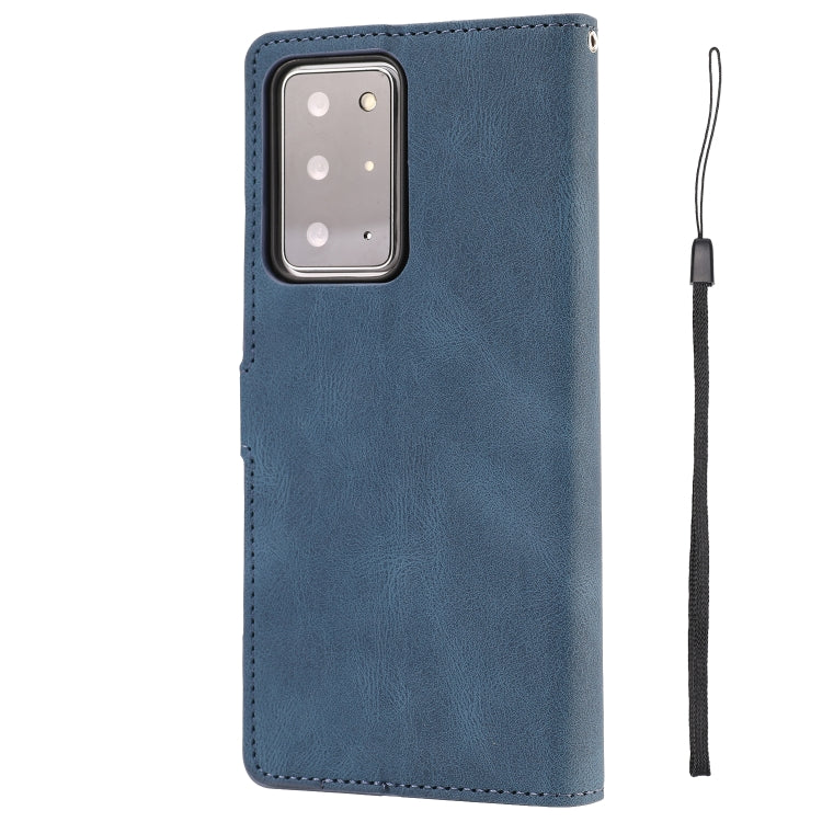 For Samsung Galaxy Note20 Ultra Fantasy Classic Skin-feel Calfskin Texture Magnetic Buckle Horizontal Flip PU Leather Case with Holder & Card Slot & Wallet