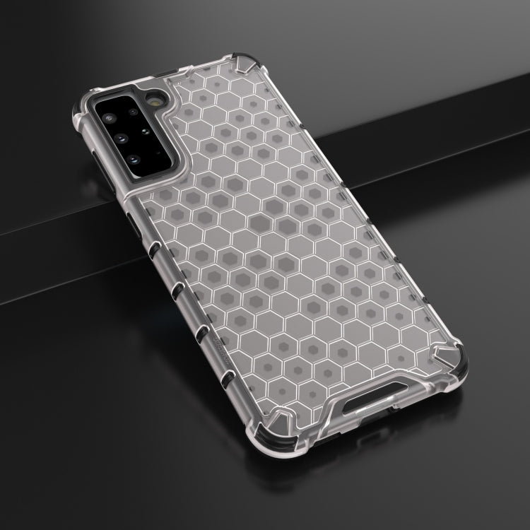 For Samsung Galaxy S21+ 5G Shockproof Honeycomb PC + TPU Protective Case