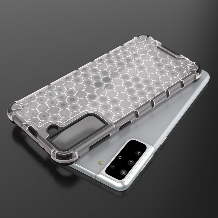 For Samsung Galaxy S21+ 5G Shockproof Honeycomb PC + TPU Protective Case