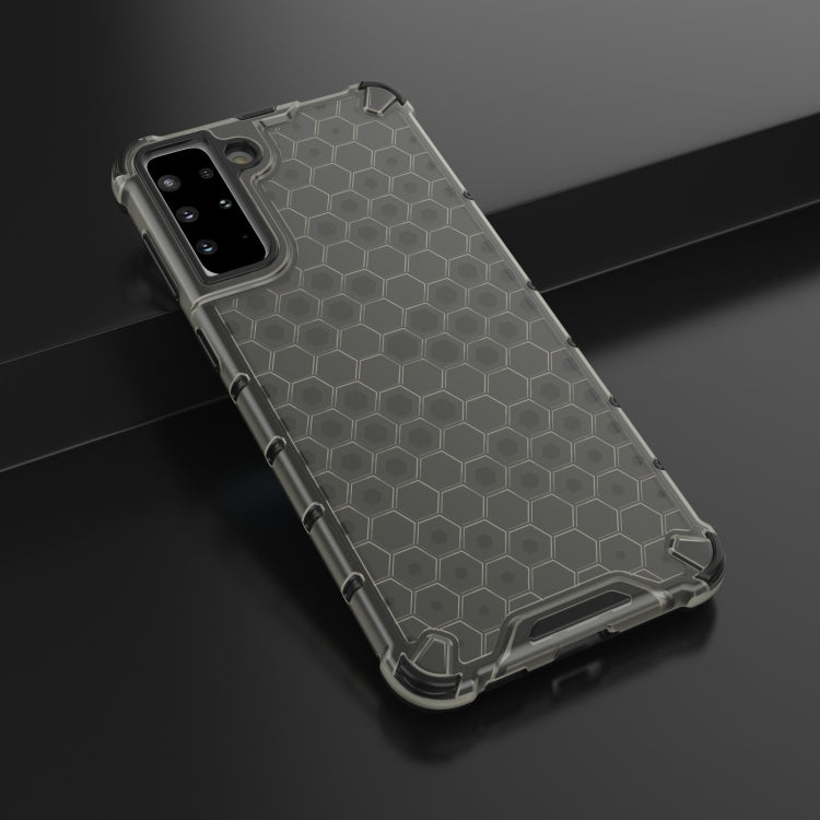 For Samsung Galaxy S21+ 5G Shockproof Honeycomb PC + TPU Protective Case