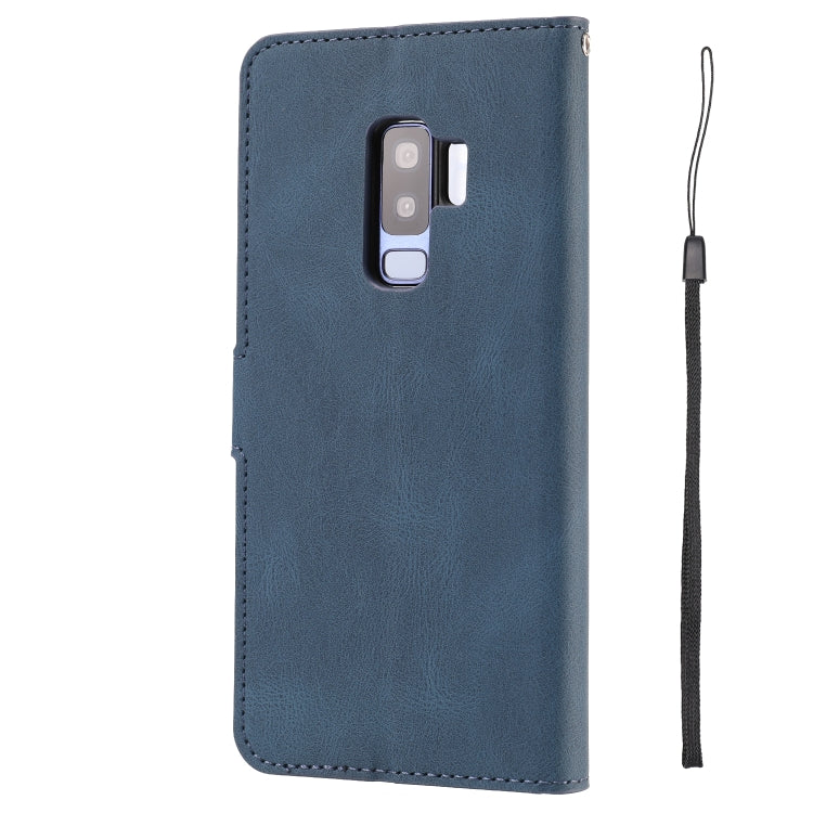 For Samsung Galaxy S9+ Fantasy Classic Skin-feel Calfskin Texture Magnetic Buckle Horizontal Flip PU Leather Case with Holder & Card Slot & Wallet