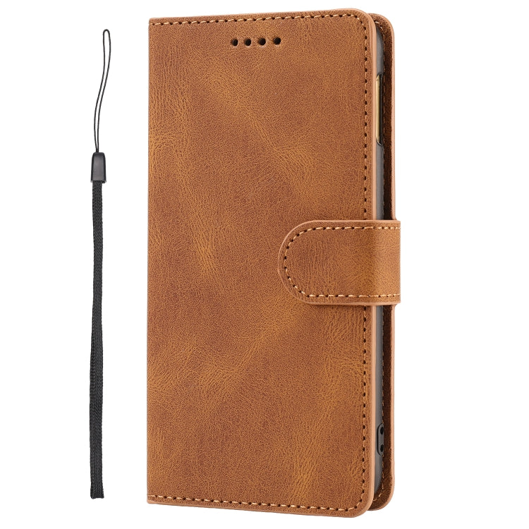 For Samsung Galaxy S10e Fantasy Classic Skin-feel Calfskin Texture Magnetic Buckle Horizontal Flip PU Leather Case with Holder & Card Slot & Wallet