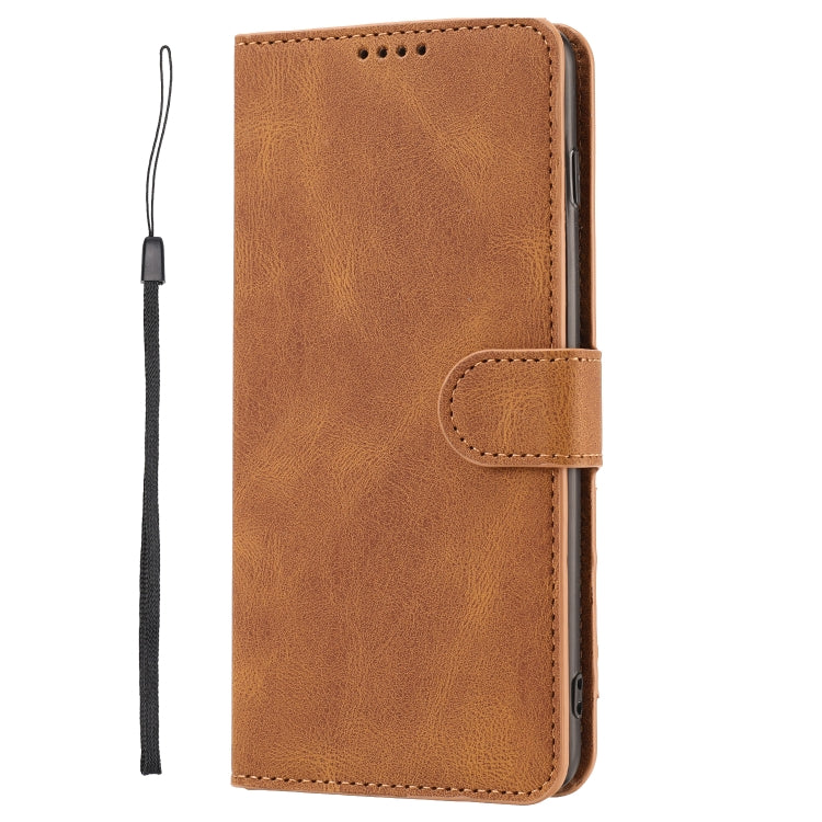 For Samsung Galaxy S10+ Fantasy Classic Skin-feel Calfskin Texture Magnetic Buckle Horizontal Flip PU Leather Case with Holder & Card Slot & Wallet