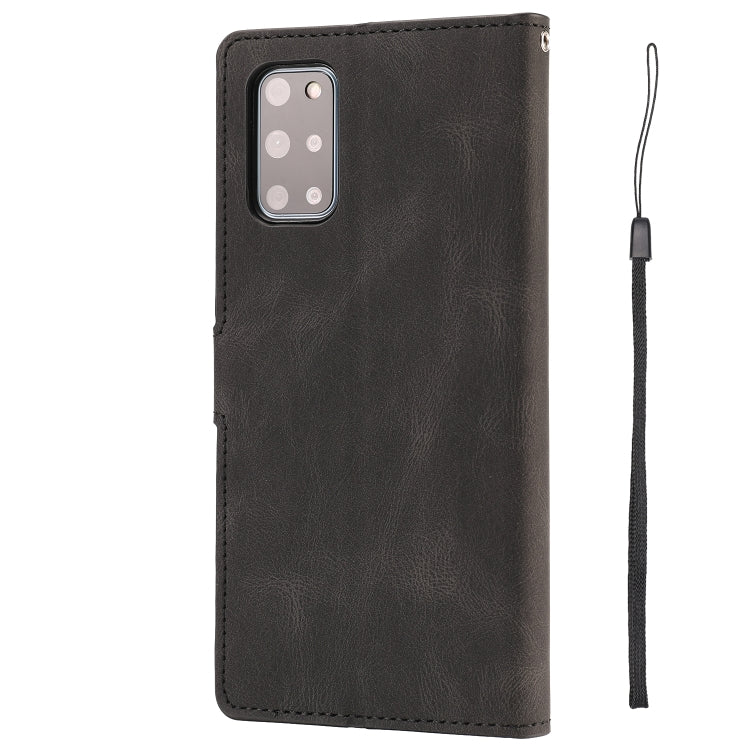 For Samsung Galaxy S20+ Fantasy Classic Skin-feel Calfskin Texture Magnetic Buckle Horizontal Flip PU Leather Case with Holder & Card Slot & Wallet