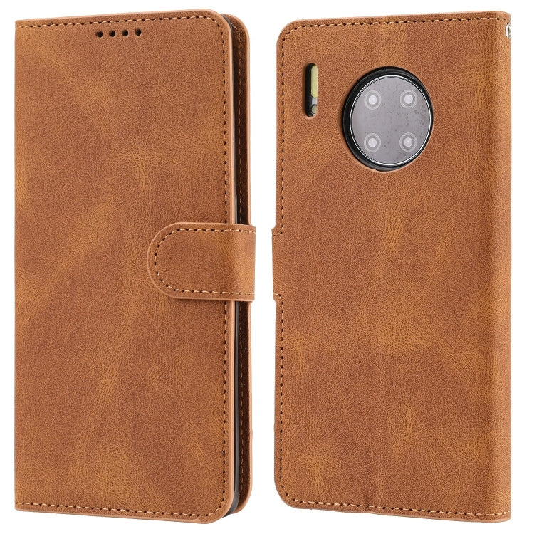 For Huawei Mate 30 Pro Fantasy Classic Skin-feel Calfskin Texture Magnetic Buckle Horizontal Flip PU Leather Case with Holder & Card Slot & Wallet