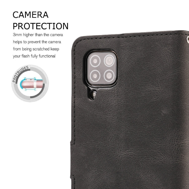 For Huawei P40 Lite / nova 6 SE Fantasy Classic Skin-feel Calfskin Texture Magnetic Buckle Horizontal Flip PU Leather Case with Holder & Card Slot & Wallet