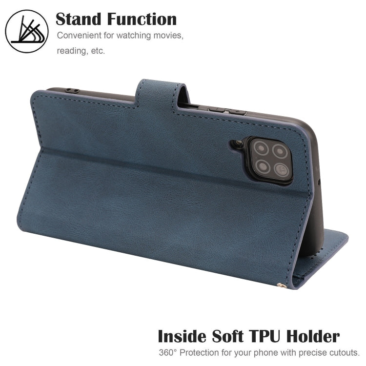 For Huawei P40 Lite / nova 6 SE Fantasy Classic Skin-feel Calfskin Texture Magnetic Buckle Horizontal Flip PU Leather Case with Holder & Card Slot & Wallet