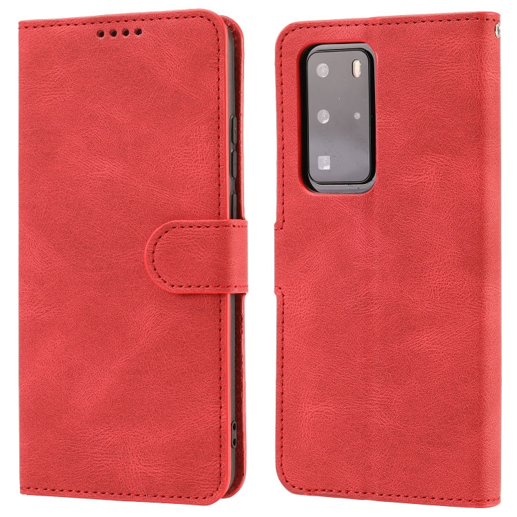 For Huawei P40 Pro Fantasy Classic Skin-feel Calfskin Texture Magnetic Buckle Horizontal Flip PU Leather Case with Holder & Card Slot & Wallet