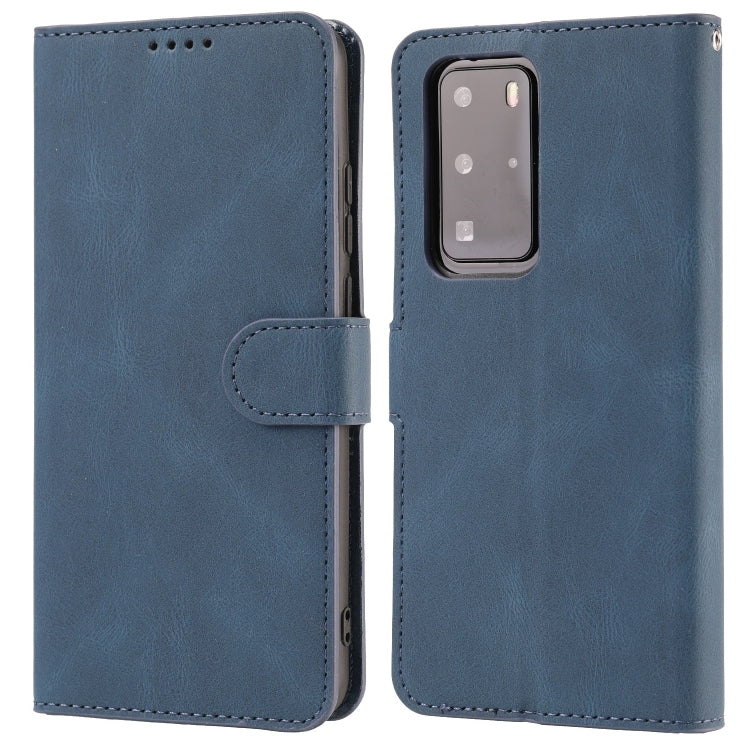 For Huawei P40 Pro Fantasy Classic Skin-feel Calfskin Texture Magnetic Buckle Horizontal Flip PU Leather Case with Holder & Card Slot & Wallet