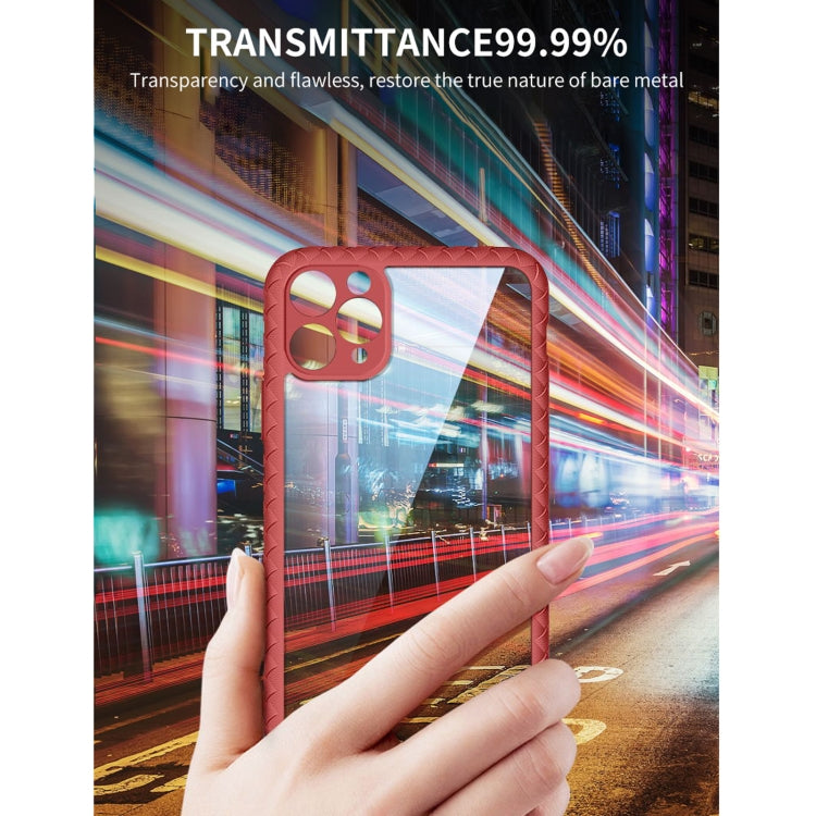 For iPhone 11 Pro Lige Series Shockproof Transparent PC + TPU Protective Case