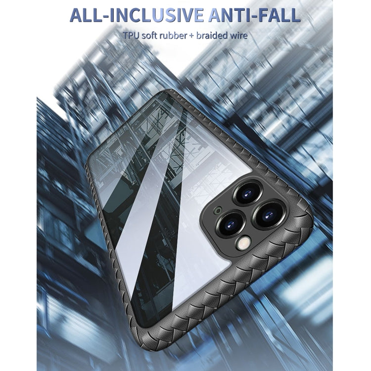 For iPhone 11 Pro Lige Series Shockproof Transparent PC + TPU Protective Case