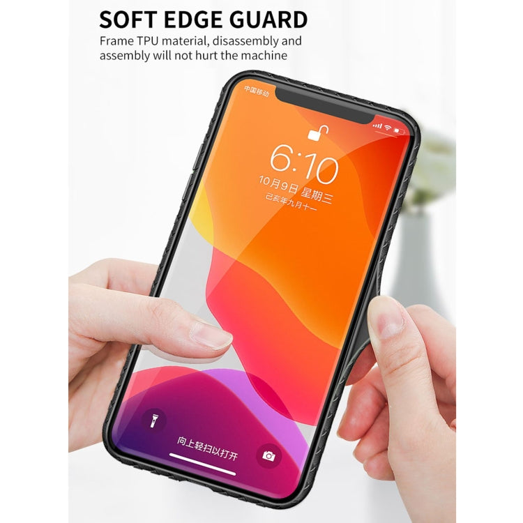 For iPhone 12 Pro Max Lige Series Shockproof Transparent PC + TPU Protective Case