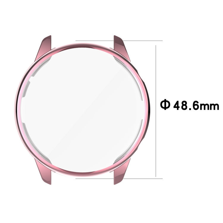 For Amazfit GTR 2 A1951 Full Coverage TPU Electroplating Protective Case Cover
