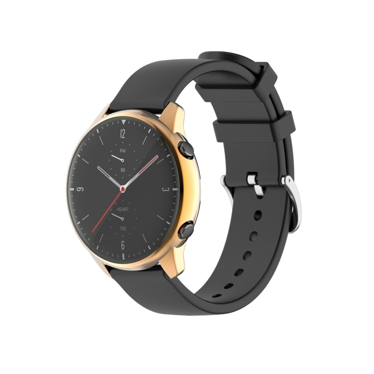 For Amazfit GTR 2 A1951 Full Coverage TPU Electroplating Protective Case Cover