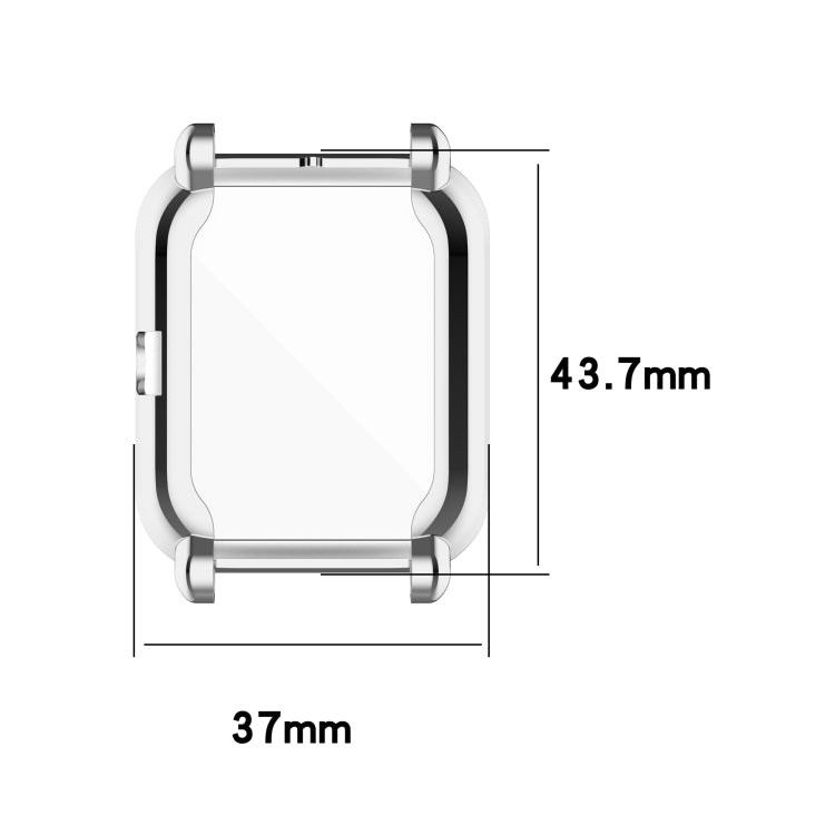 For Amazfit Pop Full Coverage TPU Protective Case Cover