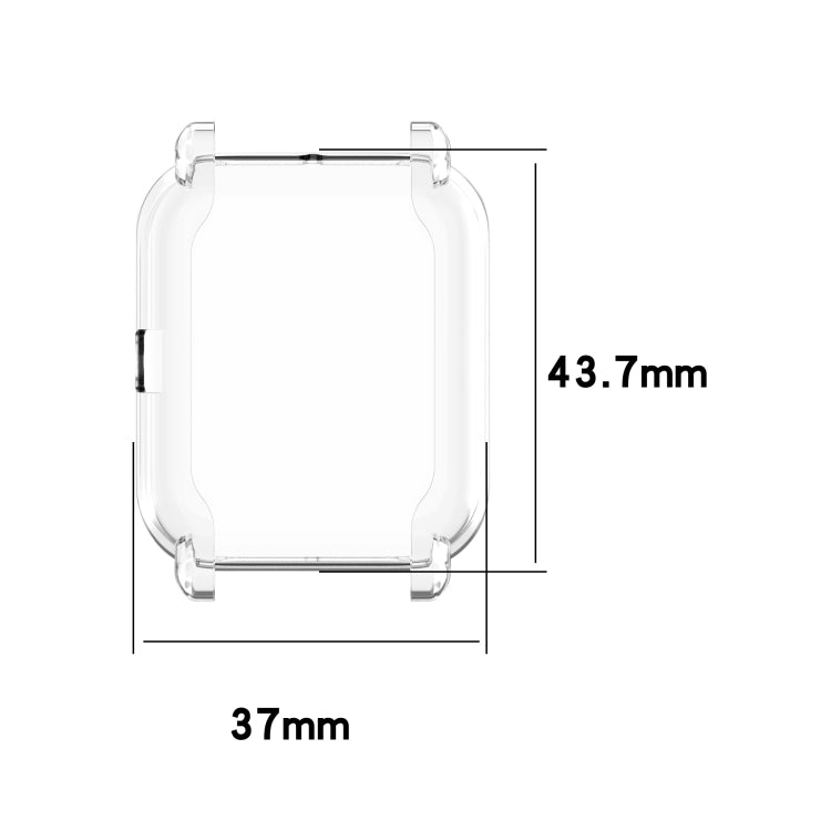 For Amazfit Pop Full Coverage TPU Protective Case Cover