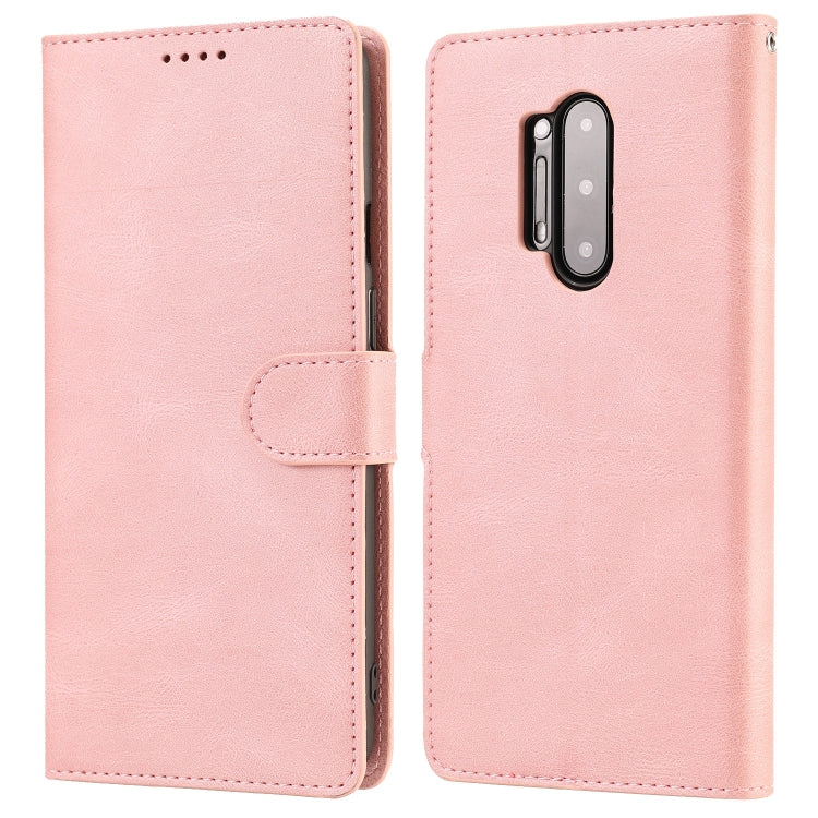 For OnePlus 8 Pro Fantasy Classic Skin-feel Calfskin Texture Magnetic Buckle Horizontal Flip PU Leather Case with Holder & Card Slot & Wallet