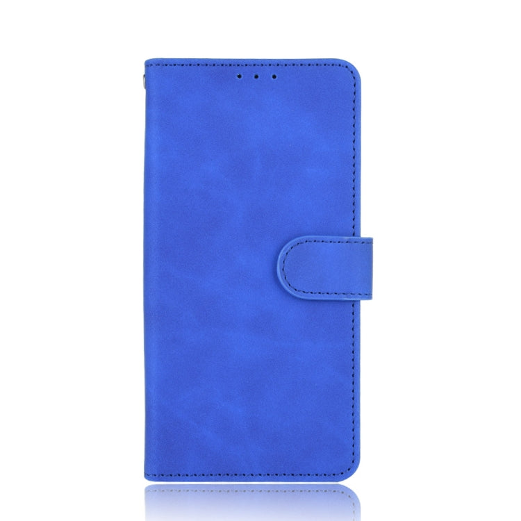 For OPPO Realme V5 / Realme Q2 Solid Color Skin Feel Magnetic Buckle Horizontal Flip Calf Texture PU Leather Case with Holder & Card Slots & Wallet