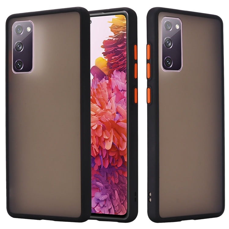 For Samsung Galaxy S20 FE Skin Hand Feeling Series Shockproof Frosted PC+ TPU Protective Case