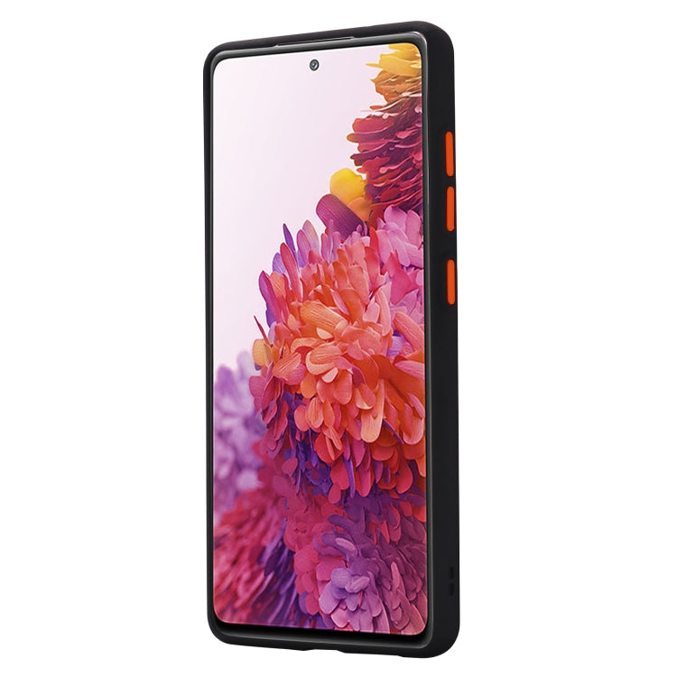 For Samsung Galaxy S20 FE Skin Hand Feeling Series Shockproof Frosted PC+ TPU Protective Case