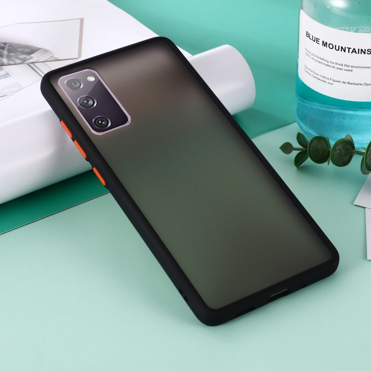 For Samsung Galaxy S20 FE Skin Hand Feeling Series Shockproof Frosted PC+ TPU Protective Case